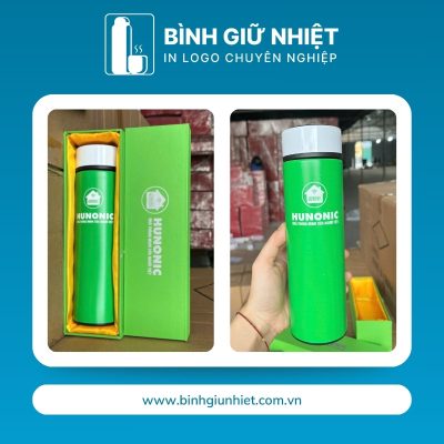 Bình giữ nhiệt quà tặng in logo nắp vặn dung tích 500ml BGN-17