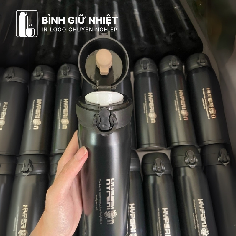 Bình giữ nhiệt quà tặng in logo