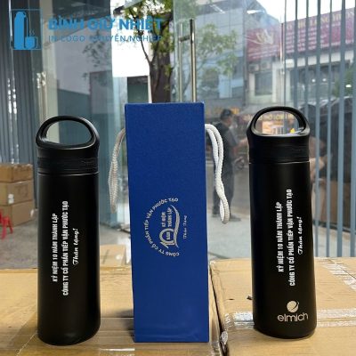Bình giữ nhiệt quà tặng in logo thương hiệu Elmich dung tích 500ml BGN-34