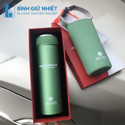 Bình giữ nhiệt quà tặng in logo thương hiệu Elmich dung tích 500ml BGN-23
