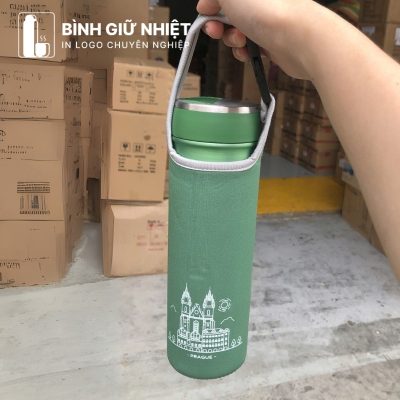 Bình giữ nhiệt quà tặng in logo thương hiệu Elmich dung tích 500ml BGN-23