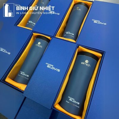 Ly giữ nhiệt quà tặng in logo thương hiệu Elmich dung tích 480ml LGN-13