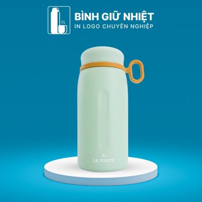 Bình giữ nhiệt quà tặng in logo thương hiệu La Fonte có quai xách dung tích 450ml BGN-39