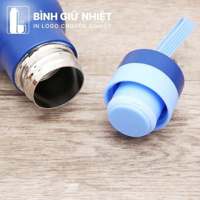 Bình giữ nhiệt quà tặng in logo thương hiệu La Fonte có quai xách dung tích 500ml BGN-45