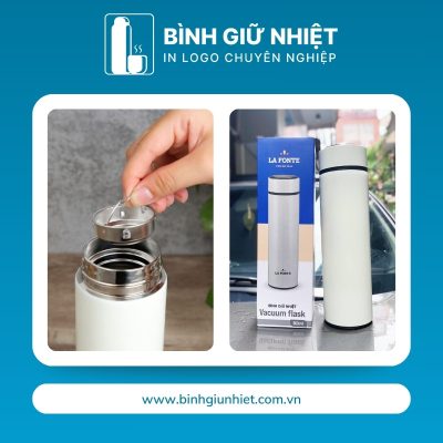 Bình giữ nhiệt quà tặng in logo thương hiệu La Fonte dung tích 500ml BGN-49