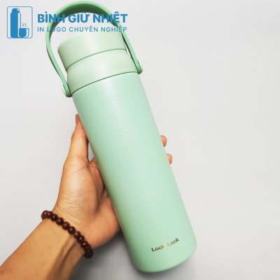 Bình giữ nhiệt quà tặng in logo thương hiệu Lock&Lock dung tích 450ml BGN-40