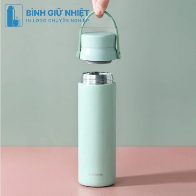 Bình giữ nhiệt quà tặng in logo thương hiệu Lock&Lock dung tích 450ml BGN-40