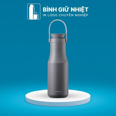 Bình giữ nhiệt quà tặng in logo thương hiệu Lock&Lock dung tích 470ml BGN-44