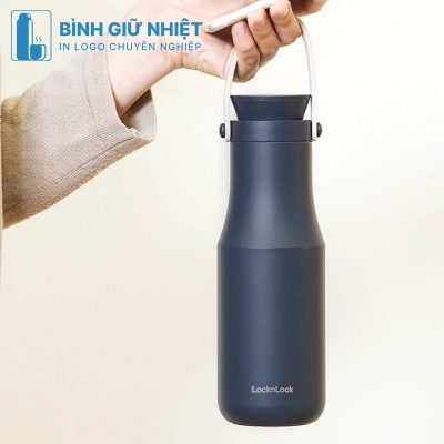 Bình giữ nhiệt quà tặng in logo thương hiệu Lock&Lock dung tích 470ml BGN-44