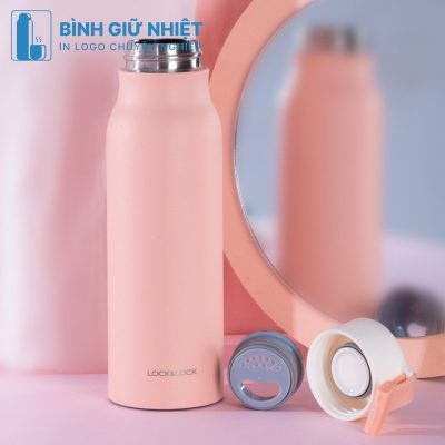 Bình giữ nhiệt quà tặng in logo thương hiệu Lock&Lock dung tích 500ml BGN-48