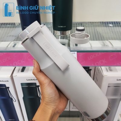 Bình giữ nhiệt quà tặng in logo thương hiệu Lock&Lock dung tích 620ml BGN-47
