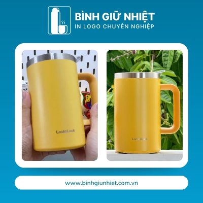 Bình giữ nhiệt quà tặng in logo thương hiệu Lock&Lock dung tích 730ml BGN-38