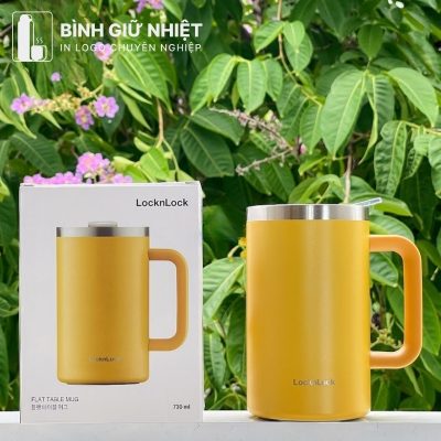 Bình giữ nhiệt quà tặng in logo thương hiệu Lock&Lock dung tích 730ml BGN-38