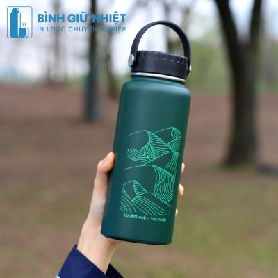 Bình giữ nhiệt quà tặng in logo thương hiệu Lock&Lock dung tích 897ml BGN-42