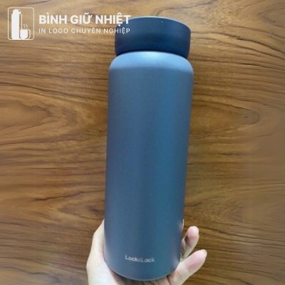 Bình giữ nhiệt quà tặng in logo thương hiệu Lock&Lock dung tích 900ml BGN-46