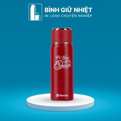 Bình giữ nhiệt quà tặng in logo thương hiệu Rạng Đông có quai xách dung tích 500ml BGN-53