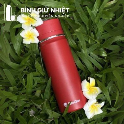 Bình giữ nhiệt quà tặng in logo thương hiệu Rạng Đông có quai xách dung tích 500ml BGN-53