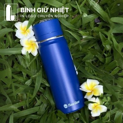 Bình giữ nhiệt quà tặng in logo thương hiệu Rạng Đông có quai xách dung tích 500ml BGN-53