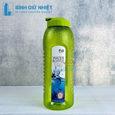 Bình nước nhựa quà tặng in logo thương hiệu Lock&Lock nút vặn dung tích 1.5L BNN-06