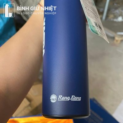 Bộ Giftset quà tặng in logo gồm bình giữ nhiệt và ly sứ BGS-29