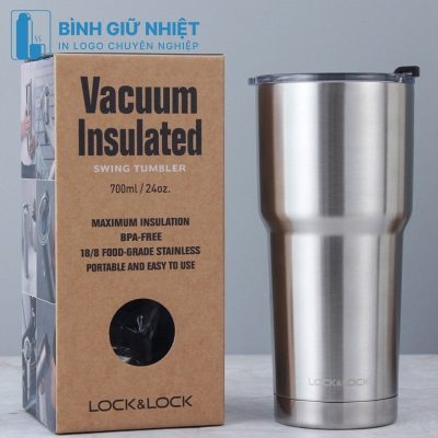 Ly giữ nhiệt quà tặng in logo thương hiệu Lock&Lock dung tích 700ml LGN-17