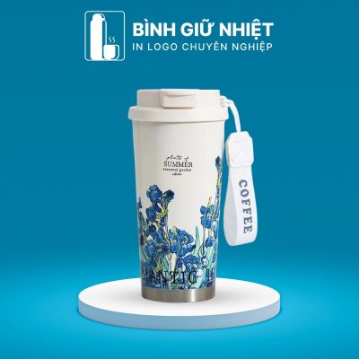 Ly giữ nhiệt quà tặng in logo thương hiệu Summer dung tích 500ml LGN-16